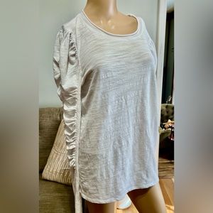 We the Free Long Sleeved White Large